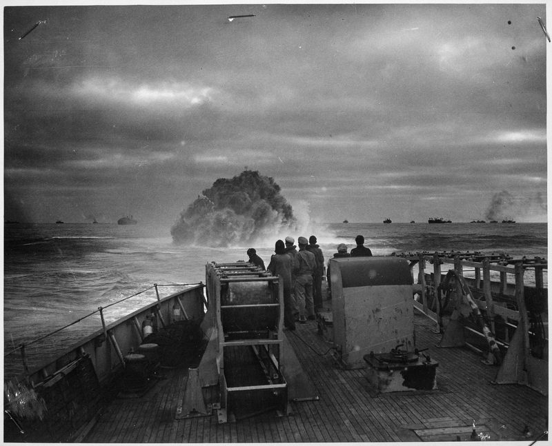 Sinking of U-175 | Alamy Stock Photo by Alpha Stock