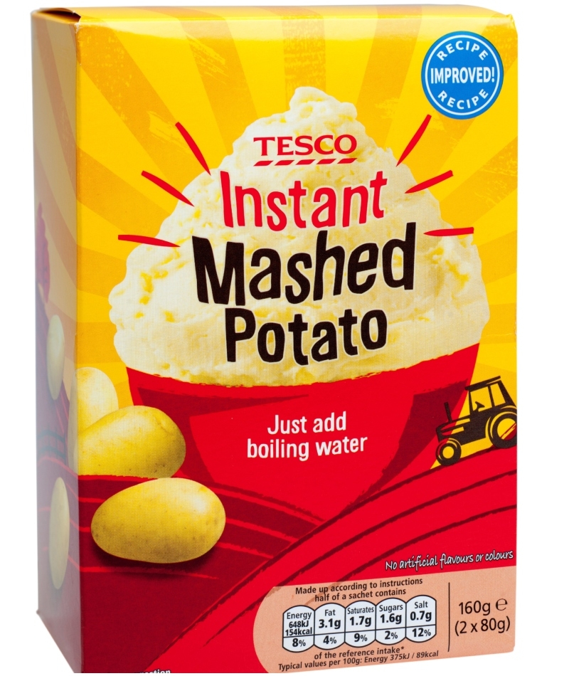 Instant Mashed Potatoes | Alamy Stock Photo by studiomode 