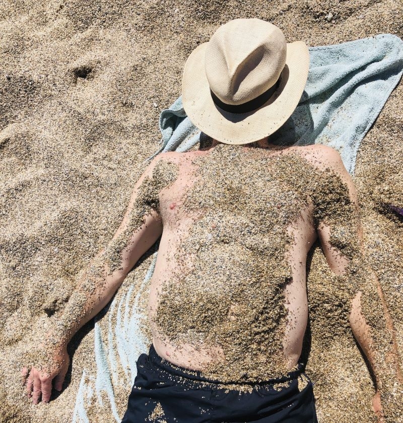 Dad Bod With Sand | Getty Images Photo by Lisa Wiltse