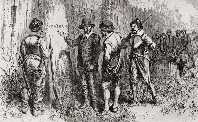 The Missing Colonists of Roanoke Island | Alamy Stock Photo