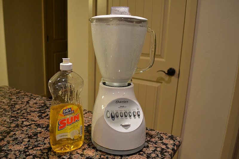 Throw Dishwashing Liquid into Your Blender | 