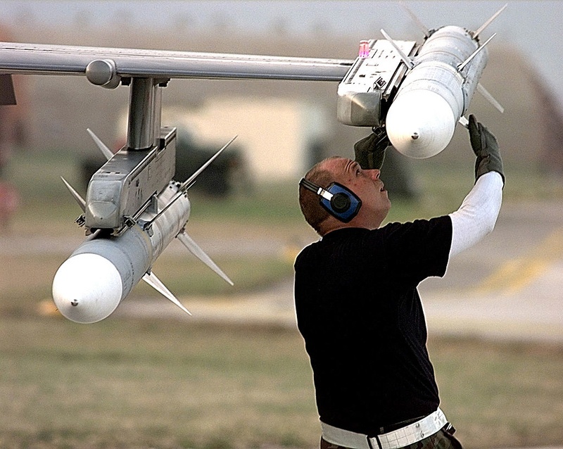 The AIM-120 AMRAAM Missile | Getty Images Photo By Usaf
