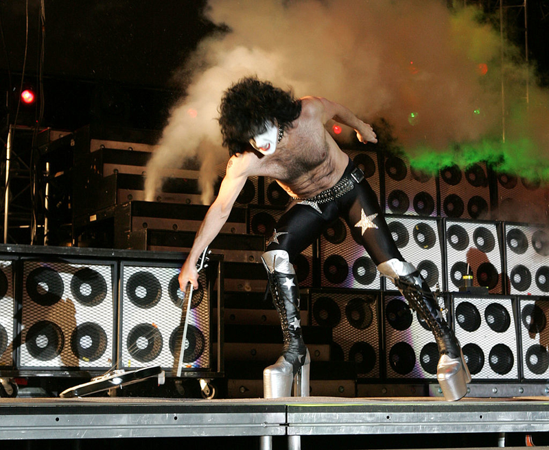 Kiss's Guitar Smashing | Getty Images Photo by Kevin Winter