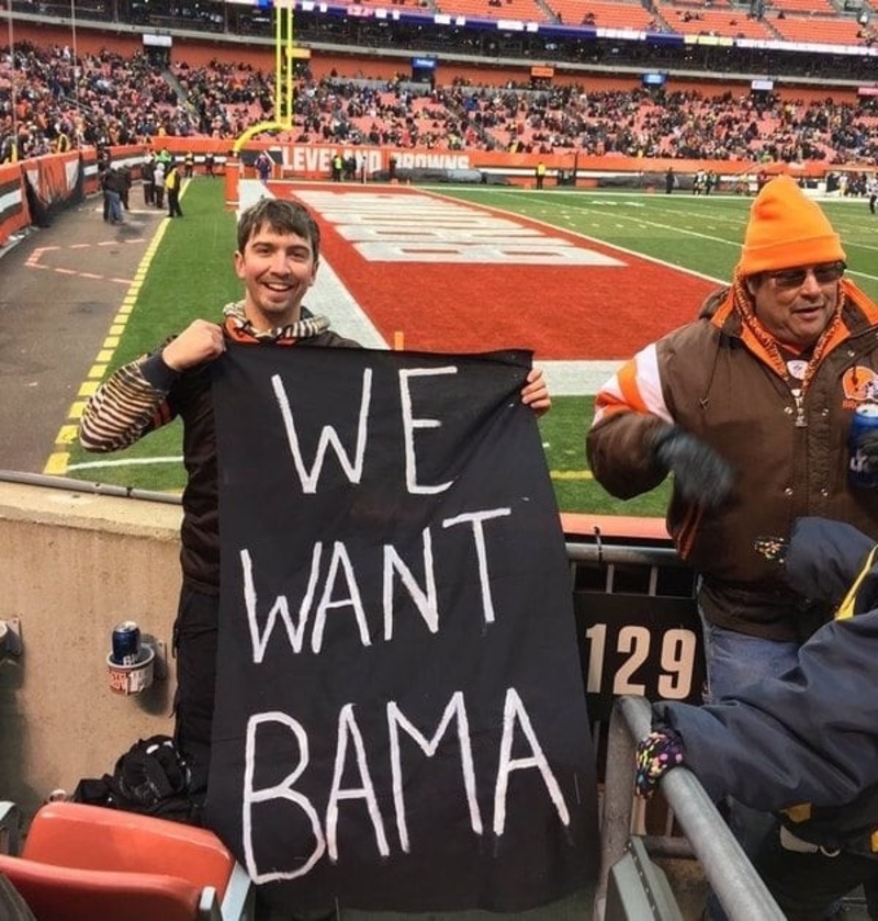 Yet Another Sign of the Self-Deprecating Browns Fan Base | 