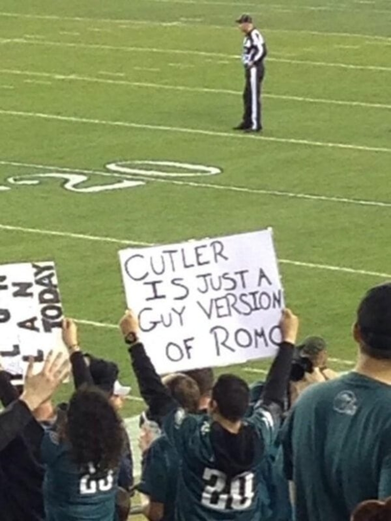 Philadelphia Eagles Fan Dishes a Double Dig | 
