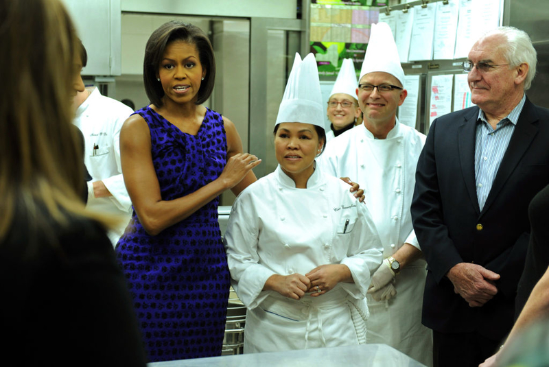 Executive Chef — $100,000 | Getty Images Photo by Kevin Dietsch-Pool