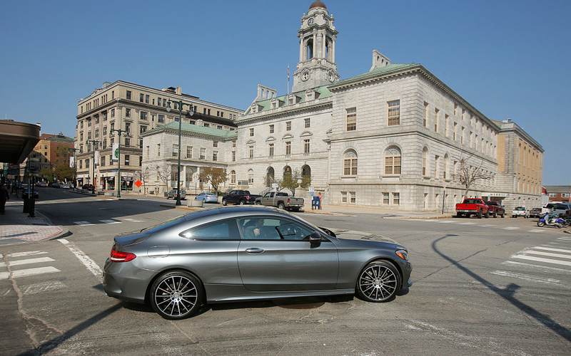 Mercedes-Benz C300 | Getty Images Photo by Gregory Rec/Portland Portland Press Herald 
