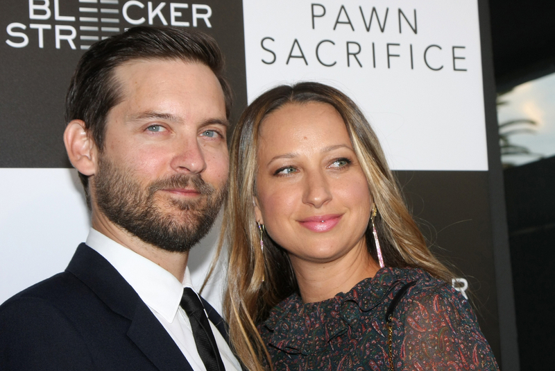 Tobey Maguire and Jennifer Meyer (Jewelry Designer) | Kathy Hutchins/Shutterstock