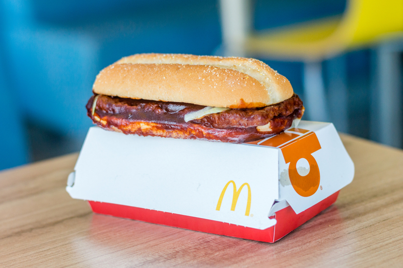 McDonald’s McRib | Shutterstock