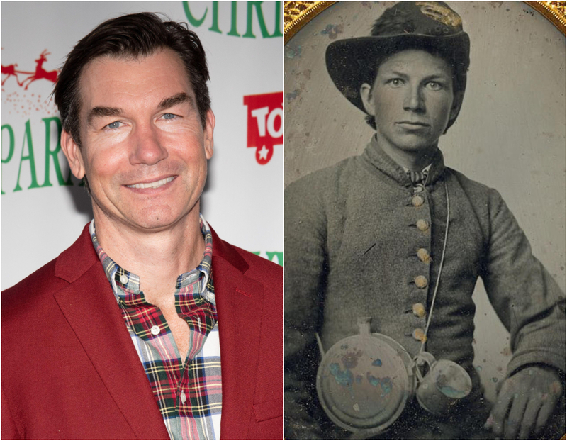 Jerry O’Connell and a Civil War Soldier | Alamy Stock Photo by Billy Bennight/ZUMA Press Wire & FAY 2018