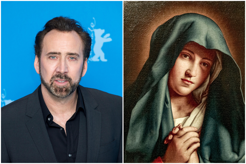Nicolas Cage and Our Lady of Sorrows | Alamy Stock Photo by Gonçalo Silva & RealyEasyStar/Claudio Pagliarani