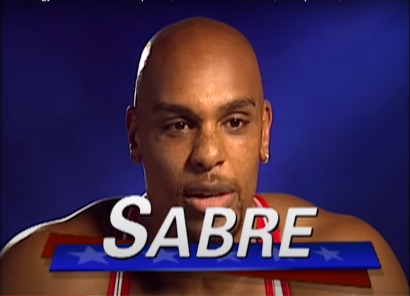 Sabre | Youtube/@AmericanGladiators