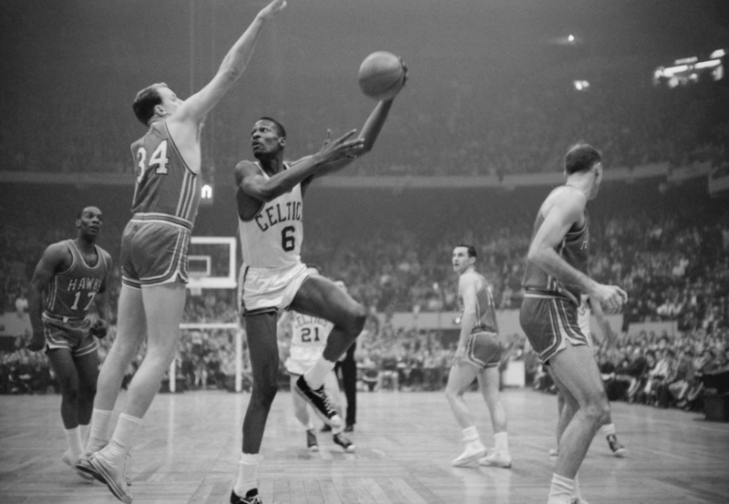 Bill Russell's Defensive Block | Getty Images Photo by Bettmann