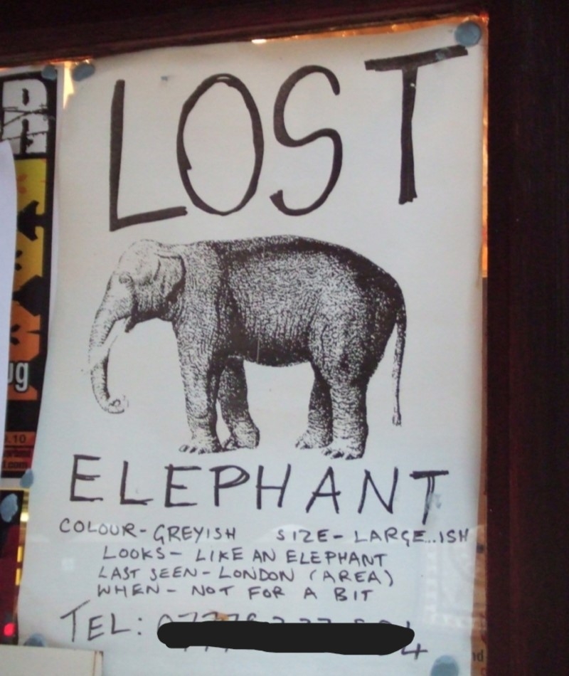 Funny Lost and Found Signs That Are Worth Stopping For | Flickr Photo by James Vreeland