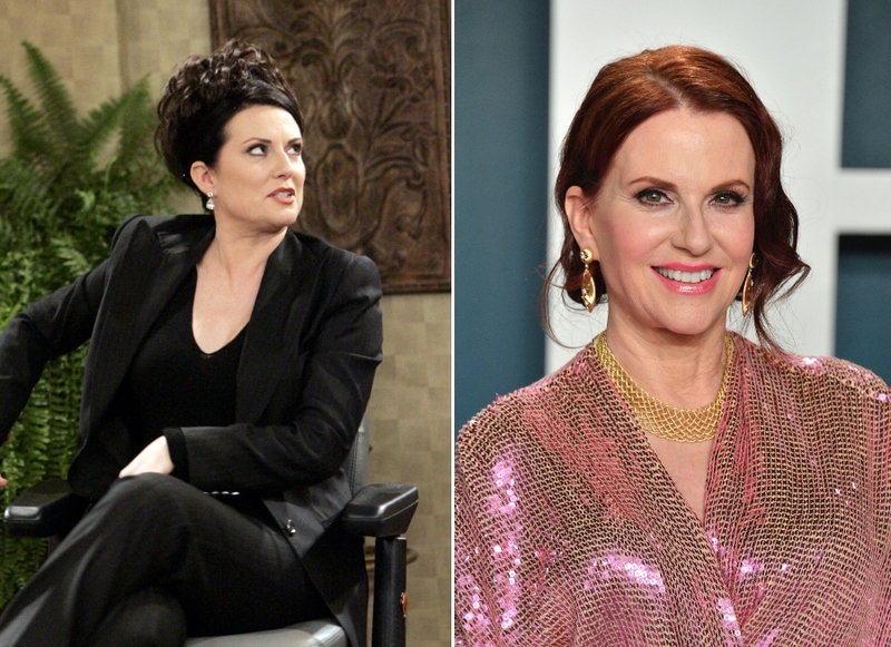 Karen Walker (Megan Mullally) | Alamy Stock Photo & Getty Images Photo by George Pimentel