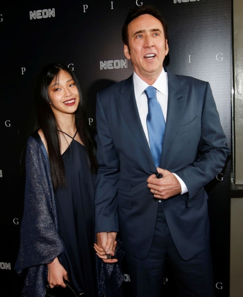 Hookup: Nicolas Cage And Riko Shibata | Alamy Stock Photo