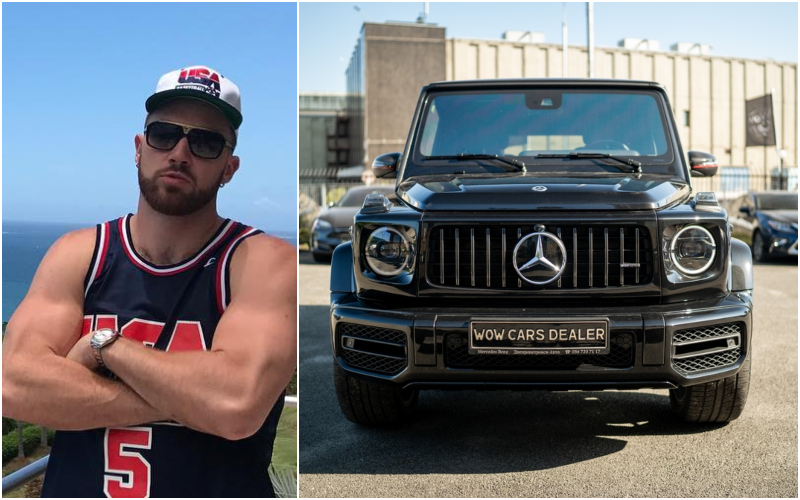 Travis Kelce – Mercedes Benz, $315,000 | Instagram/@killatrav & Dmitriy Sinchenko/Shutterstock