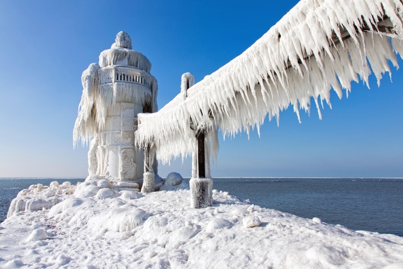 A Lighthouse in Michigan | Alamy Stock Photo by Craig Sterken 