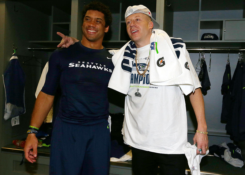 Seattle Seahawks: Macklemore | Getty Images Photo by Ronald Martinez