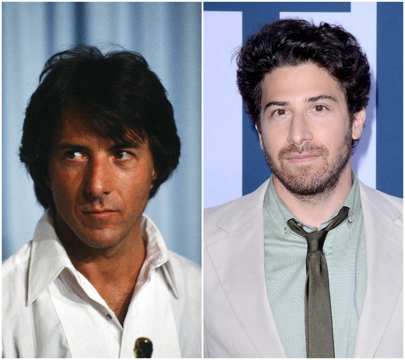 Dustin Hoffman (39) & Jake Hoffman (39) | Getty Images Photo by Michael Montfort & Kathy Hutchins/Shutterstock