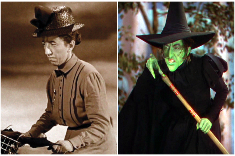 Margaret Hamilton In The Wizard of Oz | Alamy Stock Photo by TCD/Prod.DB & AA Film Archive/Allstar Picture Library Ltd 