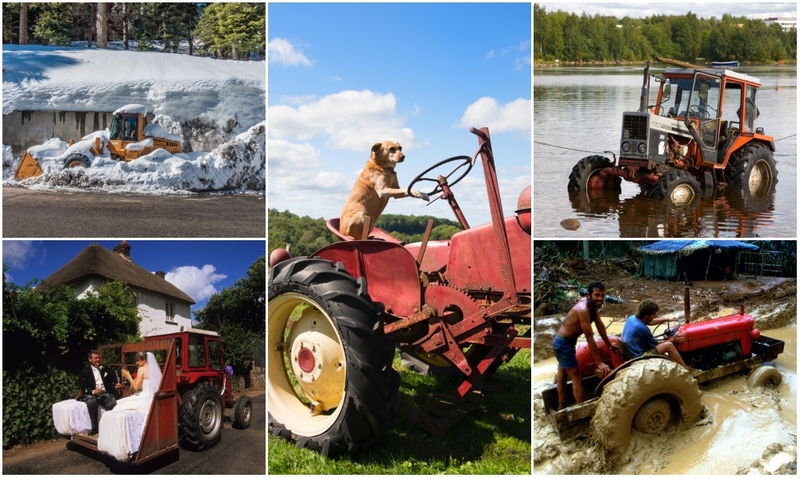 Hilarious Tractor Fails You Won’t Be Able to Forget | Alamy Stock Photo by David Litschel & Martin Wierink & RJH_IMAGES & Gary Noakes & Loren McIntyre/Stock Connection Blue