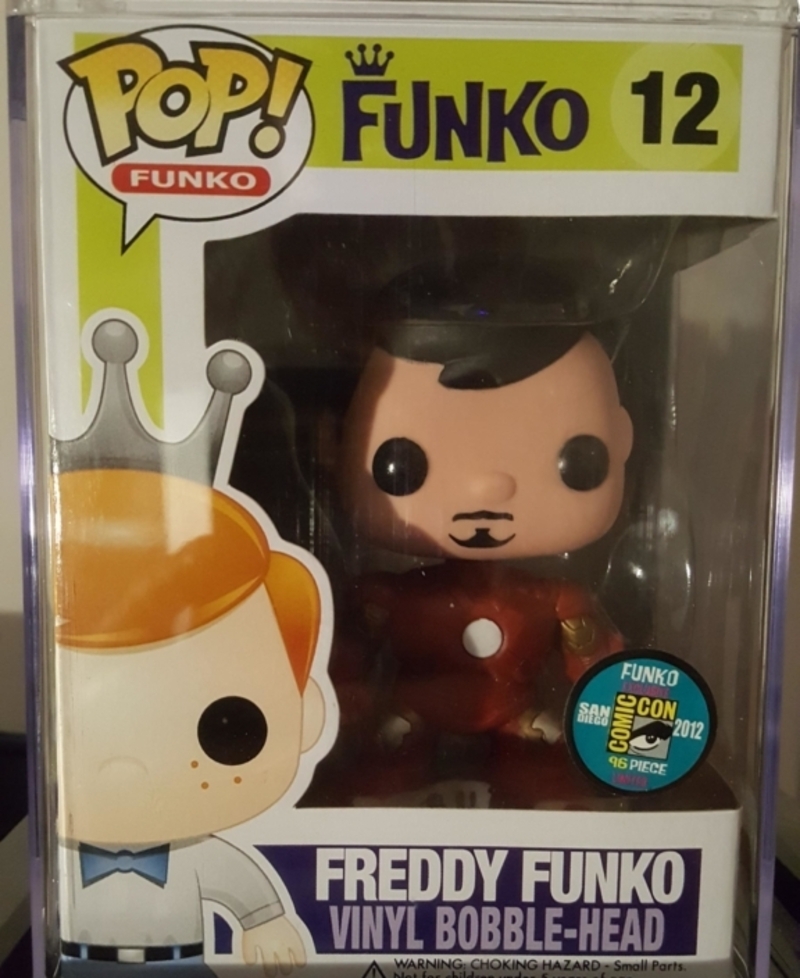 Tony Stark Freddy Funko - Metallic | Reddit.com/Tax-Free-Karma
