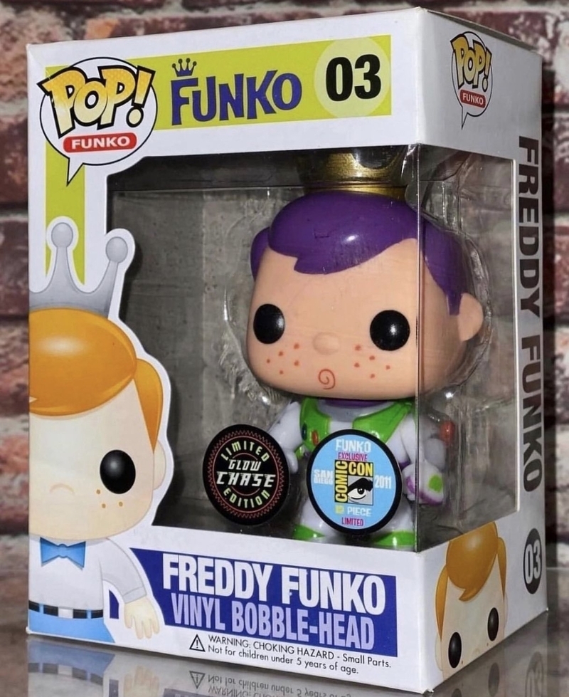 Buzz Lightyear Freddy Funko — Glows in the Dark | Twitter/@welshfunko81