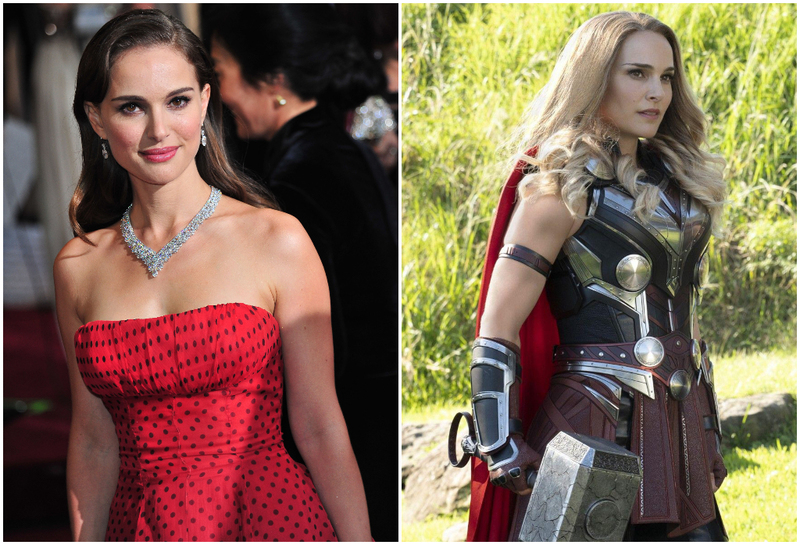 Natalie Portman Bulked Up for “Thor: Love and Thunder” | Alamy Stock Photo by WENN Rights Ltd & Walt Disney Studios Motion Pictures/Marvel Studios/Courtesy Everett Collection
