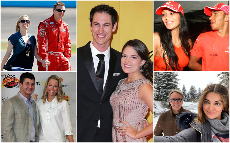 Every Great Professional Racecar Driver Has a Talented Woman Standing Next to Them — Part 2 | Getty Images Photo by Frederick Breedon & Todd Warshaw & Instagram/@adrianf007 & Alamy Stock Photo by ROLAND WEIHRAUCH/dpa picture alliance archive & Judy Eddy/WENN.com/WENN Rights Ltd