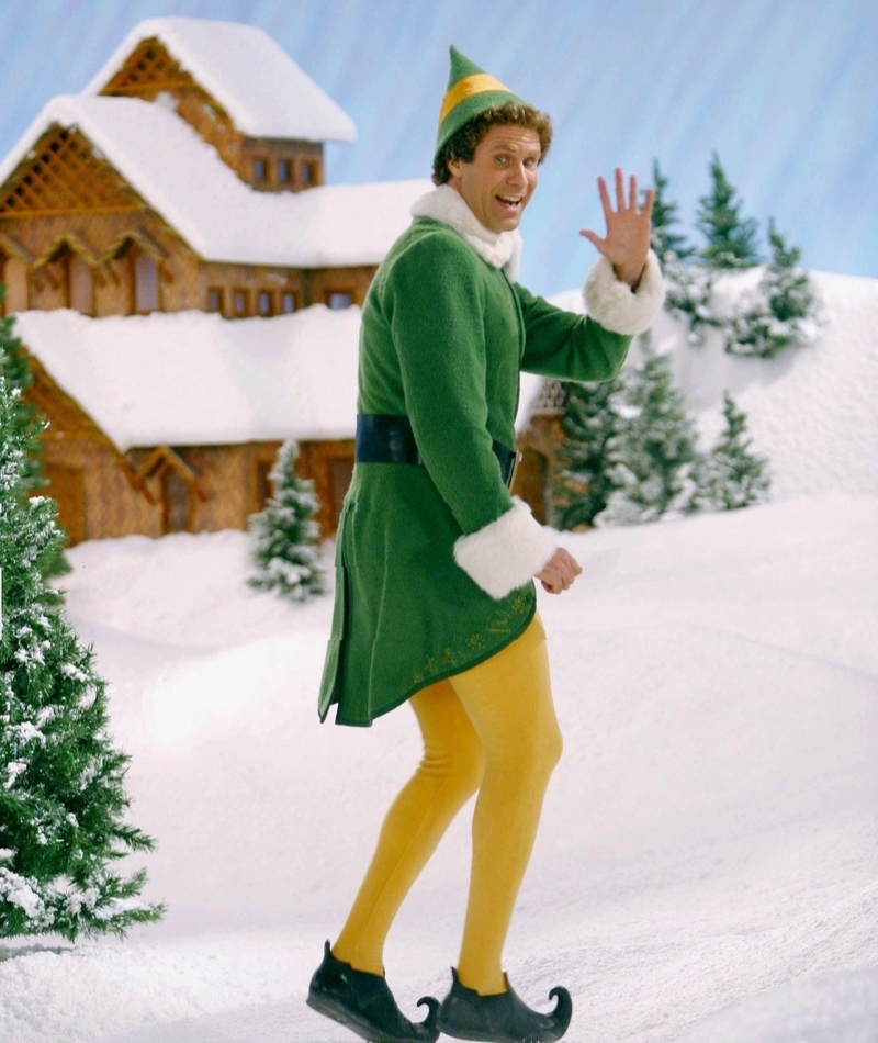 Elf (2003) - Buddy costume: $300K | Alamy Stock Photo by Maximum Film