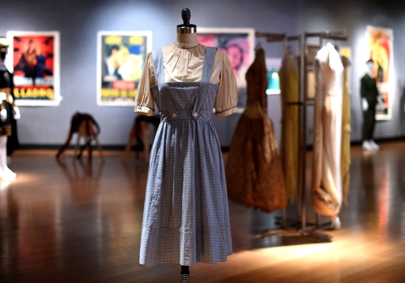 Dorothy’s Dress | Getty Images Photo by TIMOTHY A. CLARY/AFP