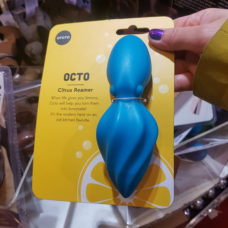 Octo Citrus Reamer by OTOTO ($18) | Imgur.com/ThatWillBuffOut
