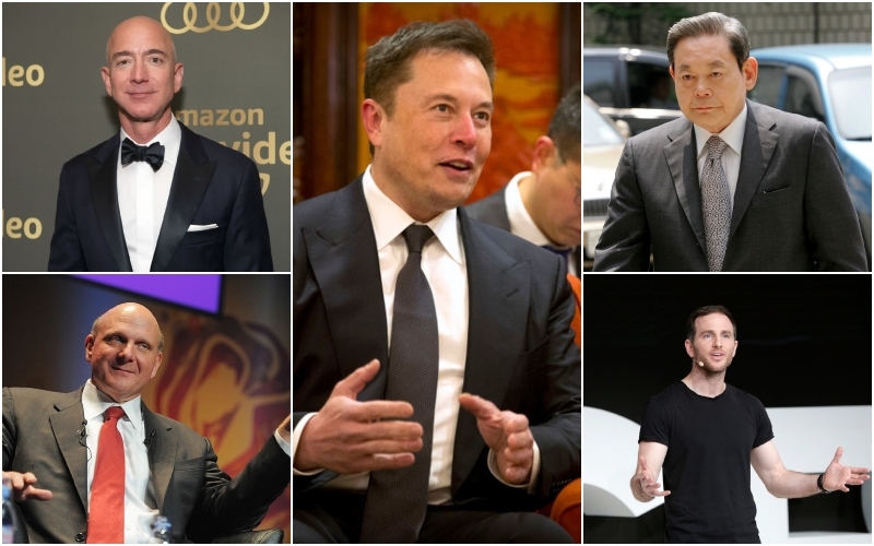 Big Bucks: The World’s Top Tech Tycoons and Who’s Next? | Getty Images Photo by Emma McIntyre & Francois Durand & Mark Schiefelbein-Pool & Chung Sung-Jun & John Phillips