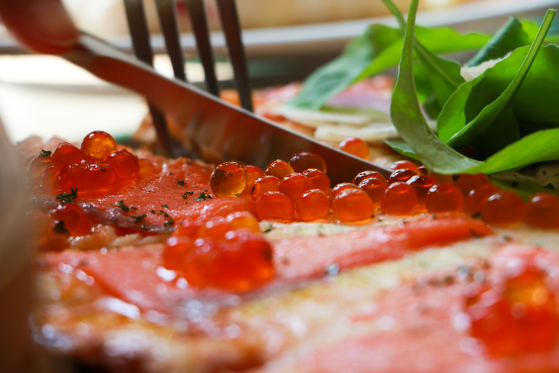 Flying Salmon Pizza | Brave Rose/Shutterstock