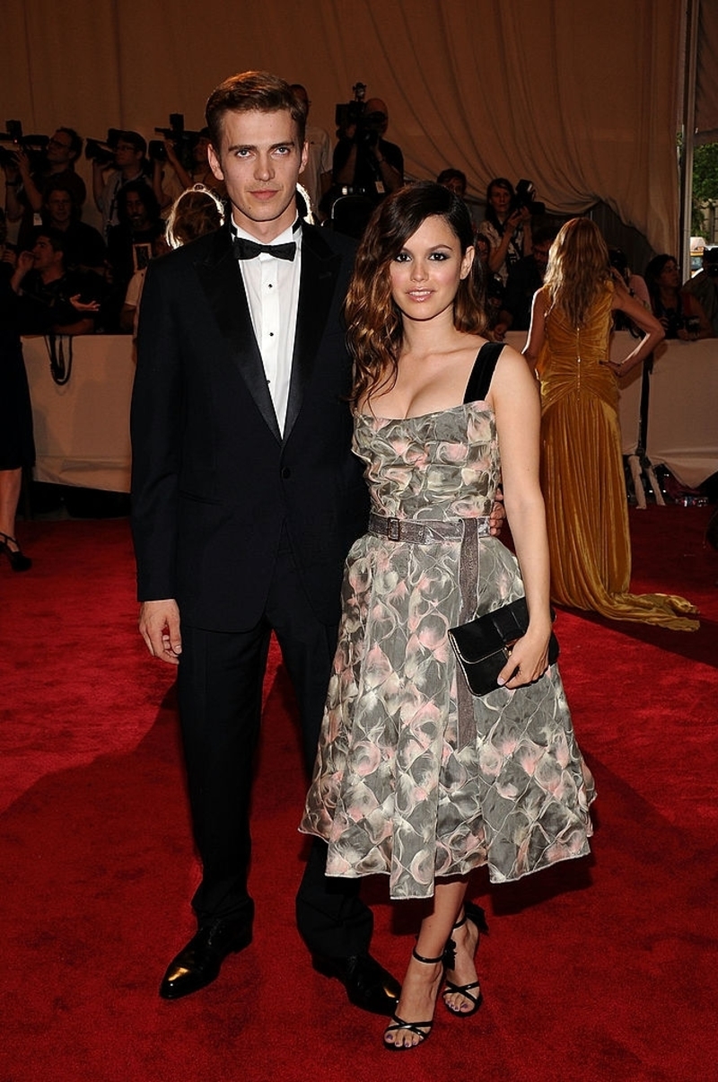 Adorable Rachel Bilson and Hayden Christensen | Getty Images Photo by Larry Busacca