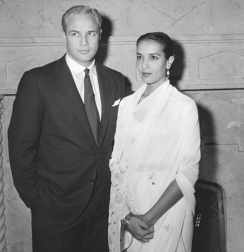 Marlon Brando and Anna Kashfi | Getty Images Photo by Bettmann