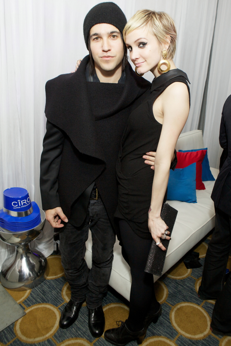 Pete Wentz and Ashlee Simpson | Getty Images Photo by Jeff Schear