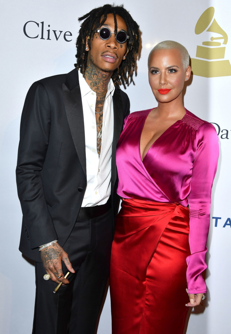 Amber Rose and Wiz Khalifa | Getty Images Photo by Steve Granitz/WireImage