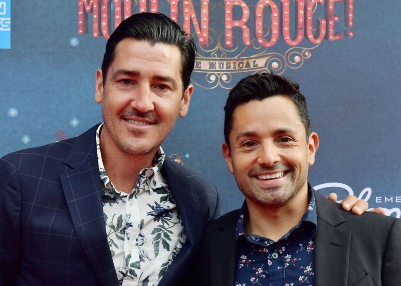 Harley Rodriguez y Jonathan Knight | Getty Images Photo by Paul Marotta/Emerson Colonial Theatre