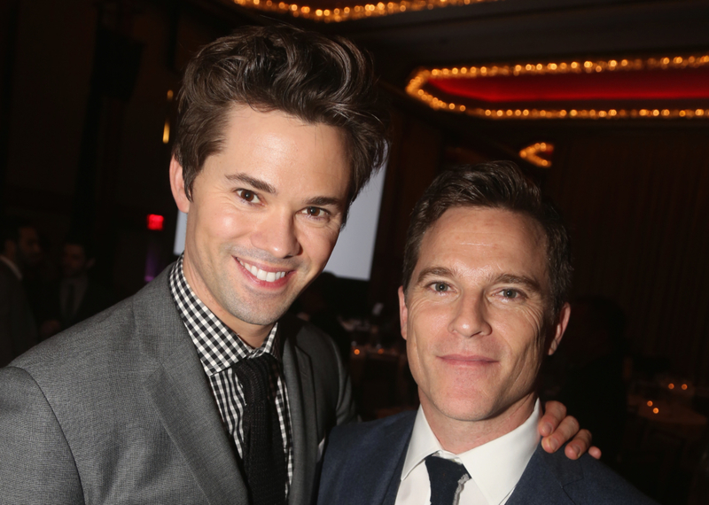 Mike Doyle y Andrew Rannells | Getty Images Photo by Bruce Glikas/FilmMagic