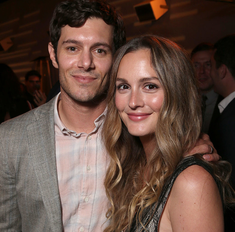 Adam Brody y Leighton Meester | Getty Images Photo by Todd Williamson