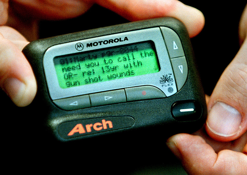 Pagers | Getty Images Photo by Michael Williamson