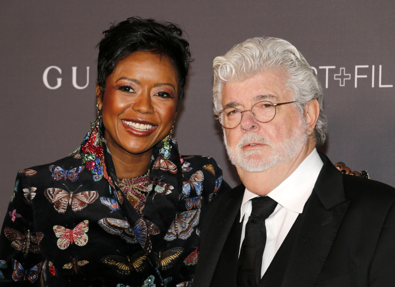 George Lucas and Mellody Hobson | Tinseltown/Shutterstock