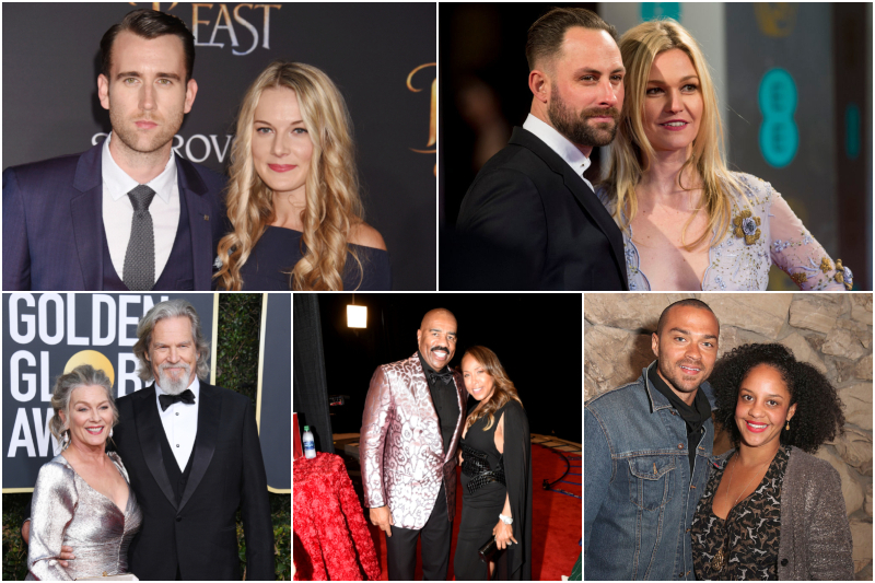 People Like You and Me! More Celebrities Who Married Regular People | Getty Images Photo by Jeffrey Mayer/WireImage & Mark Cuthbert/UK Press & Daniele Venturelli/WireImage & Stephen J. Cohen & Paul Redmond 