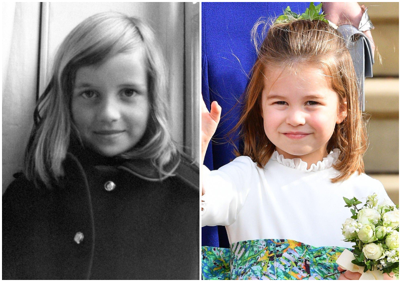 Princesa Charlotte de Cambridge: nieta de la princesa Diana | Alamy Stock Photo by PA Images & Getty Images Photo by Pool/Max Mumby