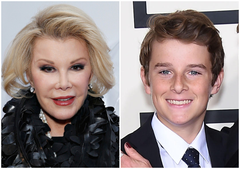 Edgar Cooper Endicott: nieto de Joan Rivers | Getty Images Photo by Cindy Ord & Alamy Stock Photo by Lisa O