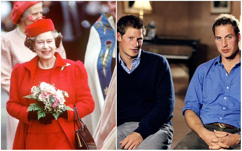 Príncipes William y Harry: nietos de la reina Isabel II | Getty Images Photo by Tim Graham Photo Library & Alamy Stock Photo by Fergus Greer/PA Images 