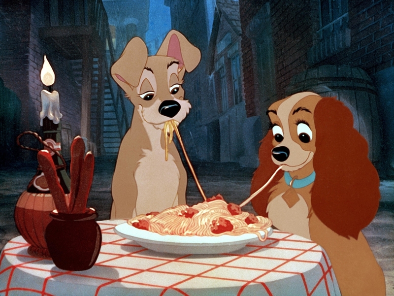 Lady and Tramp from “Lady and the Tramp” | Alamy Stock Photo
