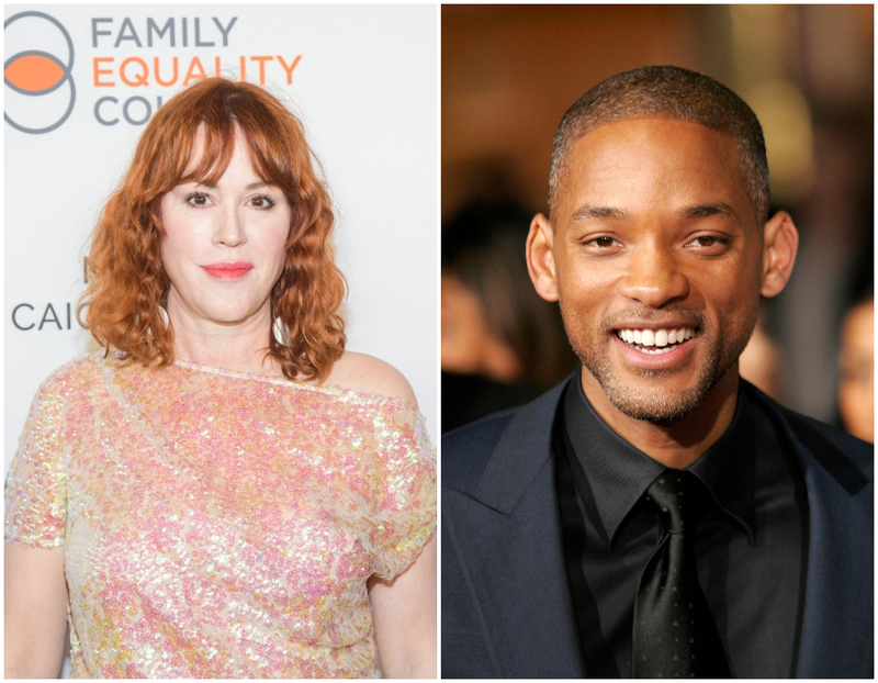 Molly Ringwald and Will Smith-1989 | Getty Images Photo by Ben Gabbe/Alamy Stock Photo
